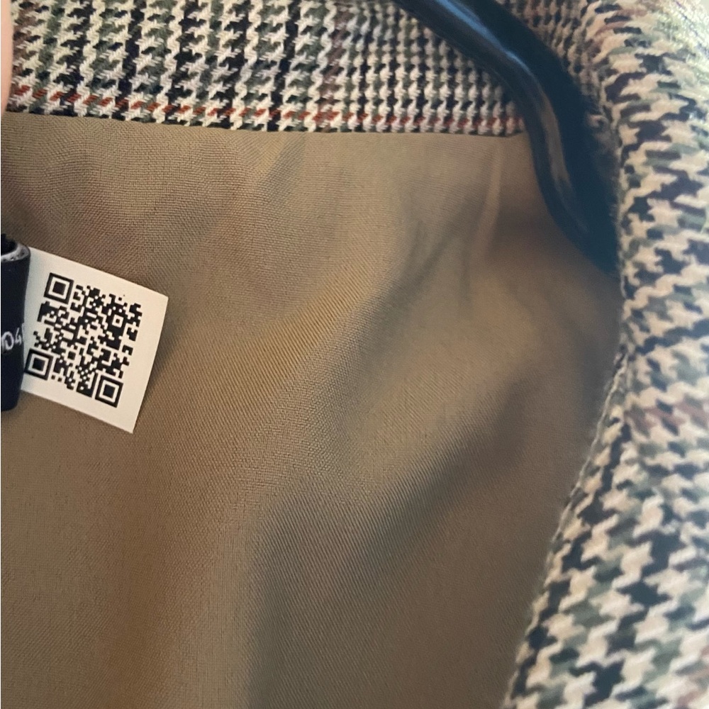 Lauren Ralph Lauren NWT Glen Plaid Cotton-Blend Twill Blazer - Picture 10 of 12